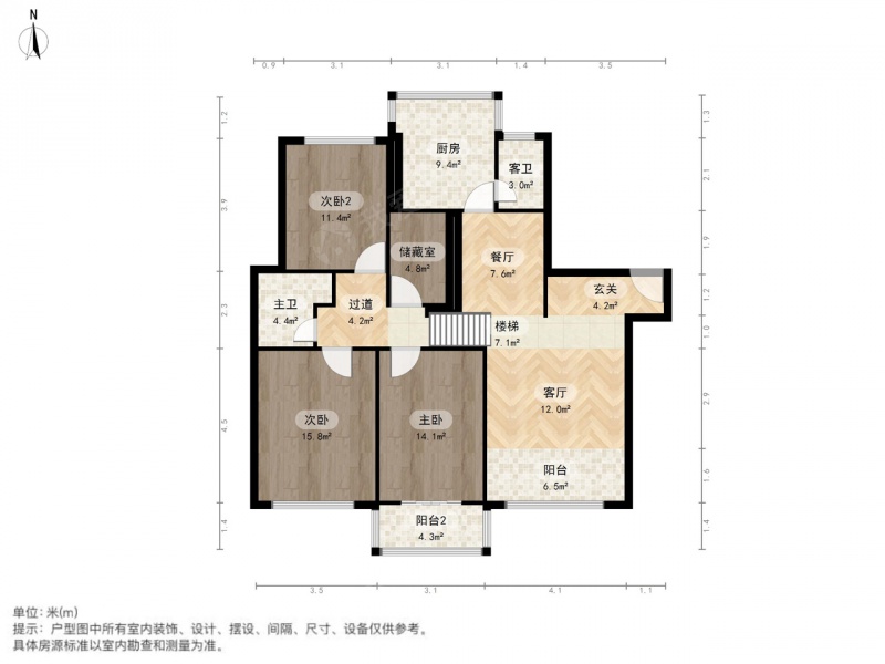 整租 · 碧云 · 银泰花园（公寓） · 3室2厅