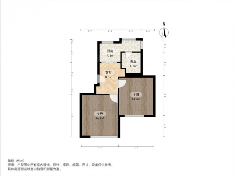整租·颛桥·繁盛苑·1室租房