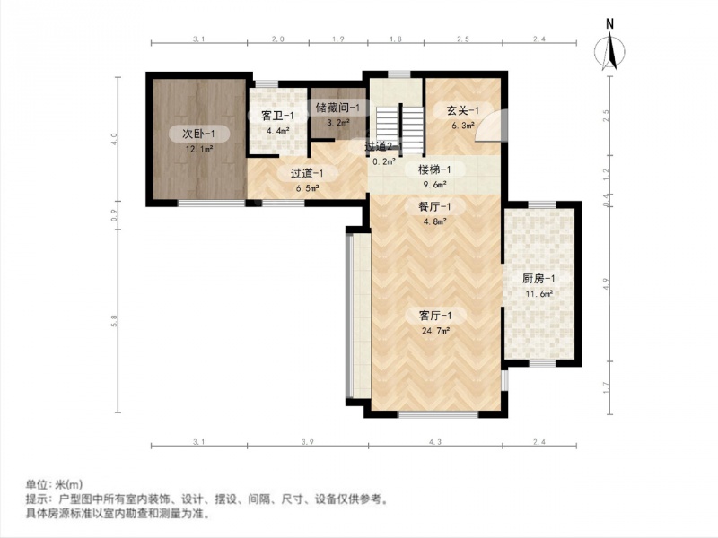 整租 · 泗泾 · 新城上坤樾山明月 · 4室2厅