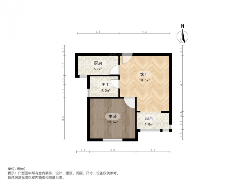 整租·周浦·繁荣华庭·1室租房
