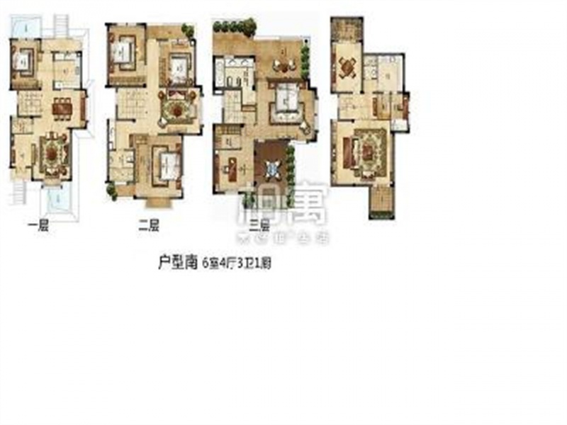 北蔡 · 世外桃源 · 5室 · 3厅大花园。地上3层