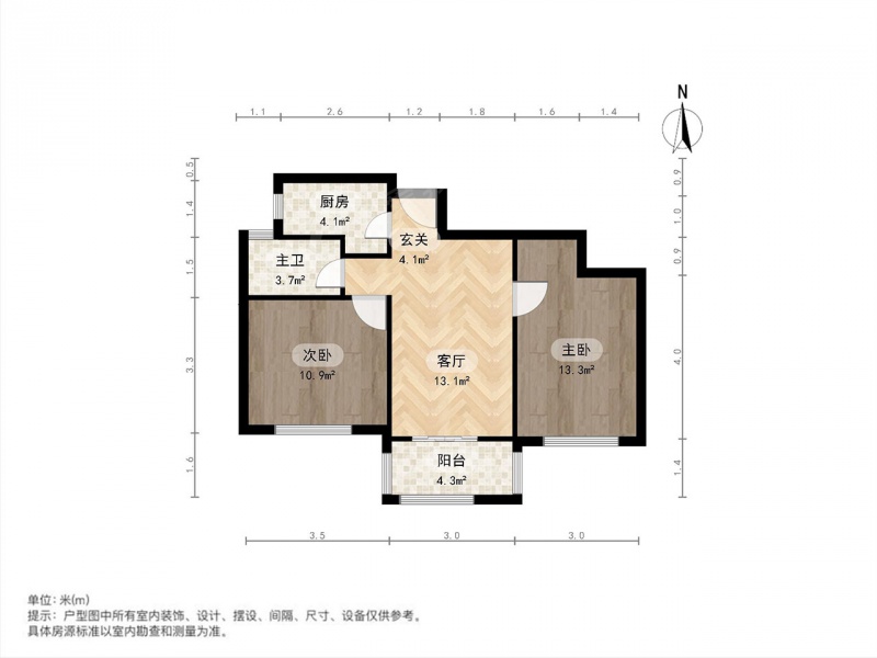 江湾 · 盛安家园 · 2室 · 2厅
