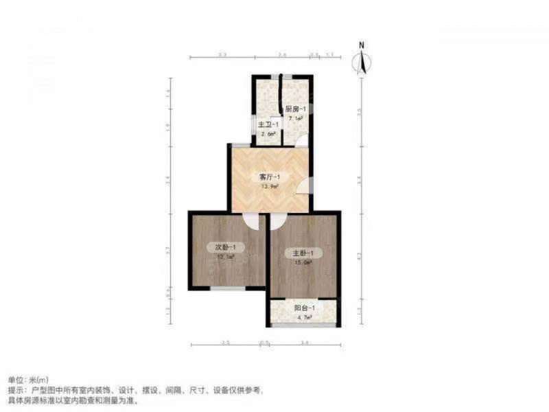 浦东新区洋泾崮山三街坊2室1厅房型正气，楼间距宽阔，位置好。