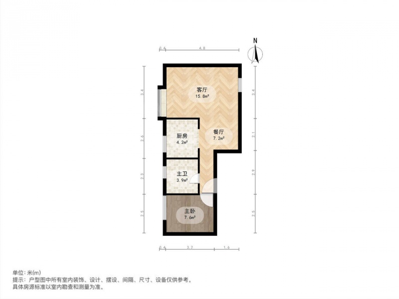 南京我爱我家弘阳广场 · 旭日华庭—金棕榈 · 1室 · 2厅第9张图