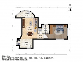 上海我爱我家整租·碧云·金桥酒店公寓·1室第11张图