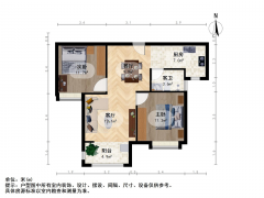 南京我爱我家龙池街道 · 荣盛鹭岛荣府 · 2室 · 1厅