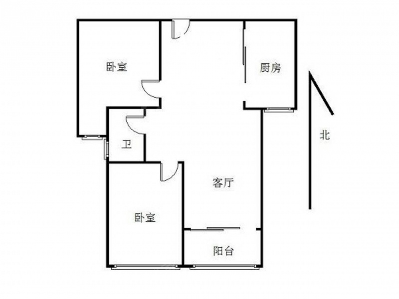 整租·百家湖·同曦公寓新贵之都·2室租房