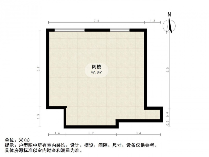 南京我爱我家新街口金鼎湾国际1室1厅第7张图