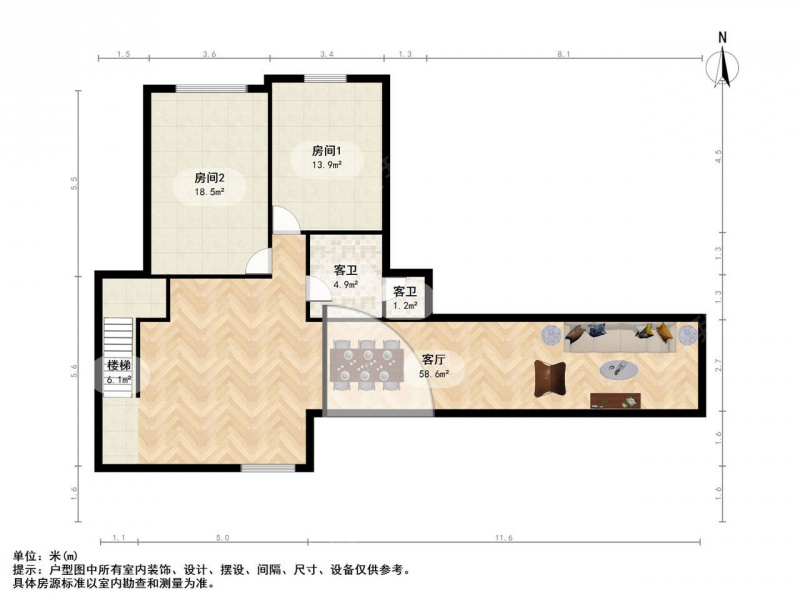 南京我爱我家新街口金鼎湾国际1室1厅第10张图