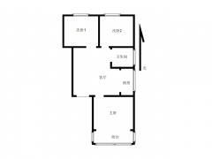 南京我爱我家集庆路 · 来凤小区-仓顶 · 3室 · 1厅