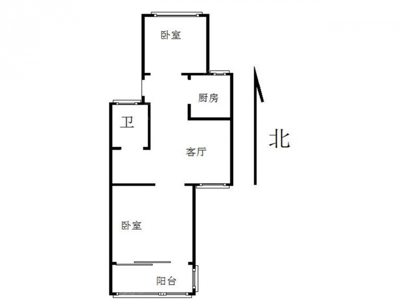 南京我爱我家中央路小市街，南北全明两房，已出新诚售第9张图