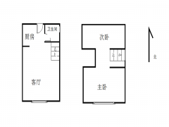 南京我爱我家奥南 · 金地中心菁华 · 2室 · 2厅