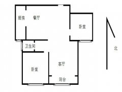 南京我爱我家万达广场 · 万达西地-住宅 · 2室 · 2厅