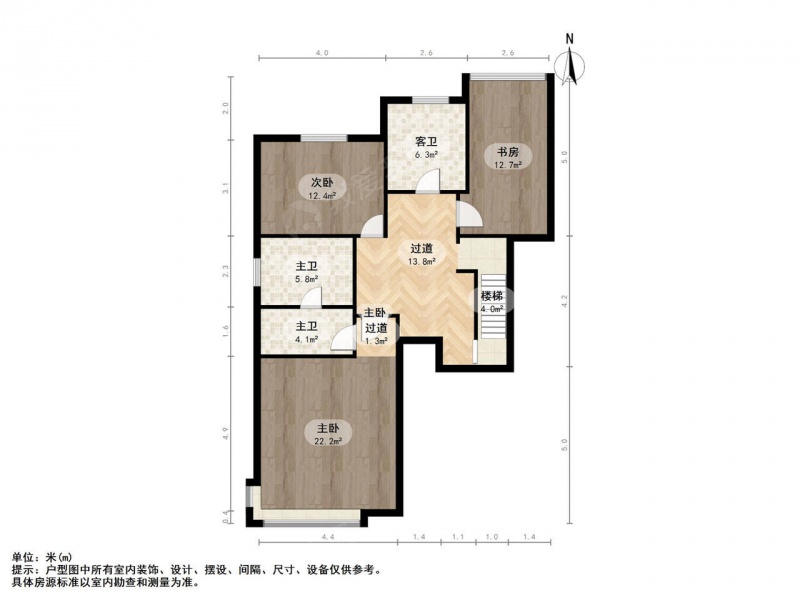 南京我爱我家凤悦天晴五室一厅 交通便利 南北通透 环境优美第27张图