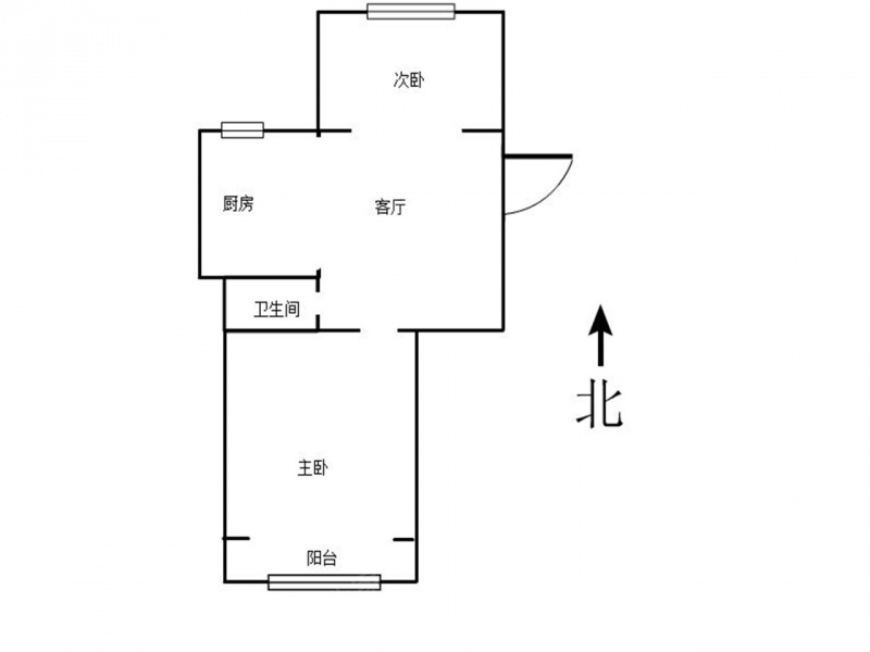 三牌楼福建路和会街西瓜圃桥二室一厅南北全明楼层低诚心卖二手房
