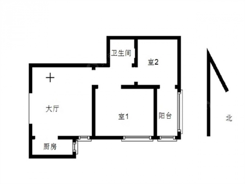 南京我爱我家龙江 · 高教新村 · 2室 · 1厅第1张图