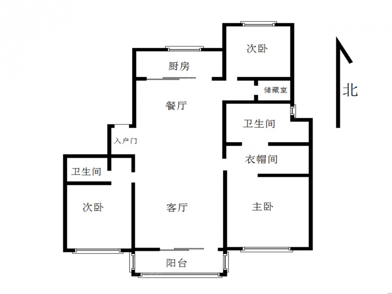 龙江 · 世茂天誉 · 3室 · 2厅