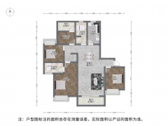 苏州我爱我家高铁新城 · 中海珑湾锦园  4室 2厅 圆融广场  吾悦