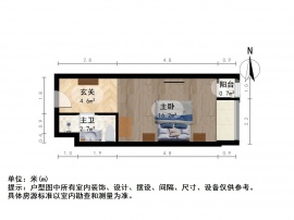 南京我爱我家整租·樱驼花园·苏宁紫金嘉悦·1室第7张图