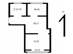 南京我爱我家珠江路 · 杨将军巷 · 1室 · 1厅