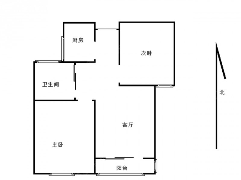 尧化门 · 三元家园 · 2室 · 1厅