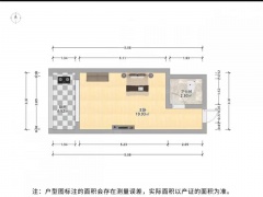 苏州我爱我家整租·东环·仁文公寓·1室