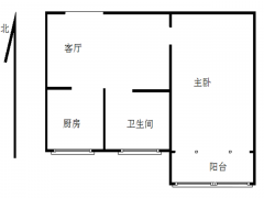 南京我爱我家珠江路 · 如意里 · 1室 · 1厅