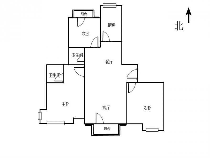 颐和南园三室二厅二手房