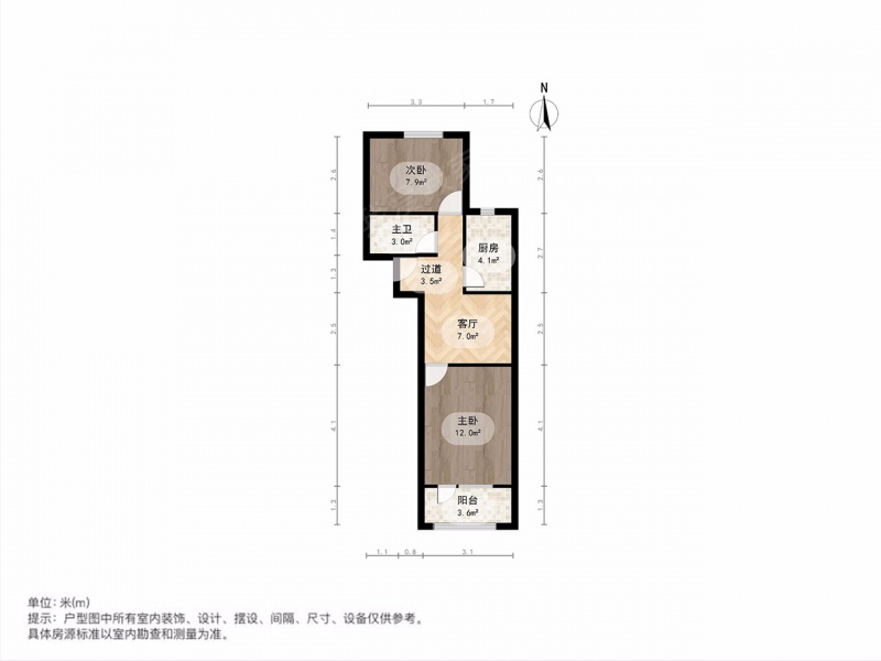 整租·长风·梅川二街坊·2室租房