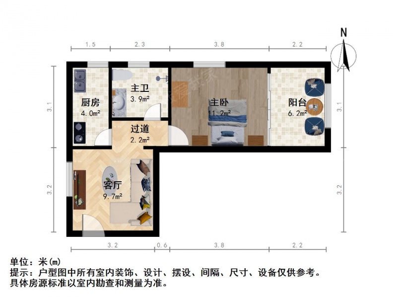 次顶楼  近可观黄浦江鲤鱼跃龙门  远可看整个世纪大道二手房