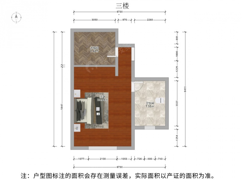 新上！太湖上景花园三期 五室三厅 全新毛坯 联排南院子二手房