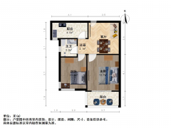 南京我爱我家旭日爱上城 · 旭日爱上城—创意园 · 2室 · 2厅