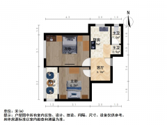 南京我爱我家玄武门 · 鸡鸣山庄 · 2室 · 1厅