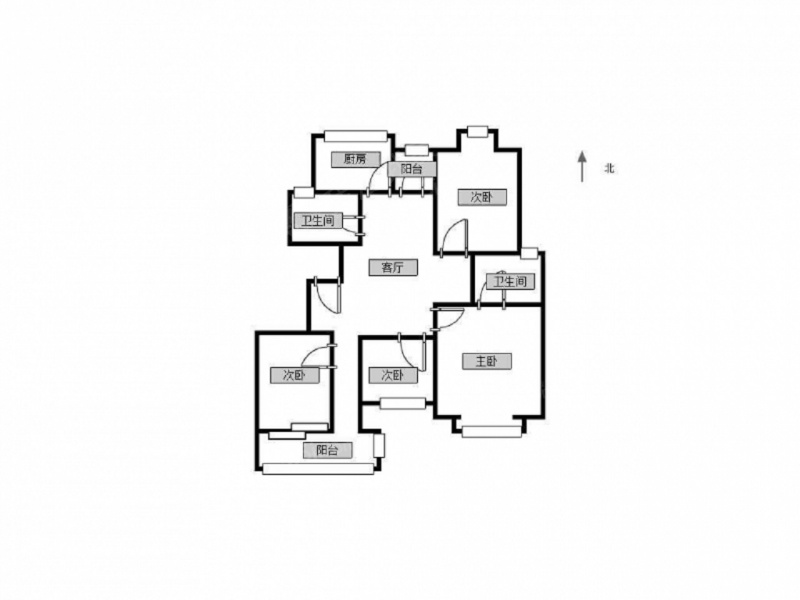 百家湖 · 同曦艺术家园 · 4室 · 1厅