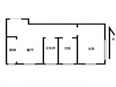 南京我爱我家整租 · 大明路 · 万科都荟南苑 · 2室1厅