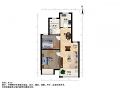 南京我爱我家麒麟门 · 锦绣花园 · 2室 · 2厅，一楼带大院子