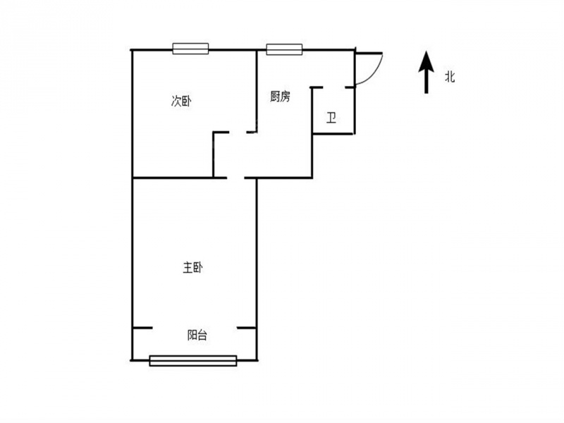 盐仓桥 · 多伦路 全明两房南北通透采光好随时看