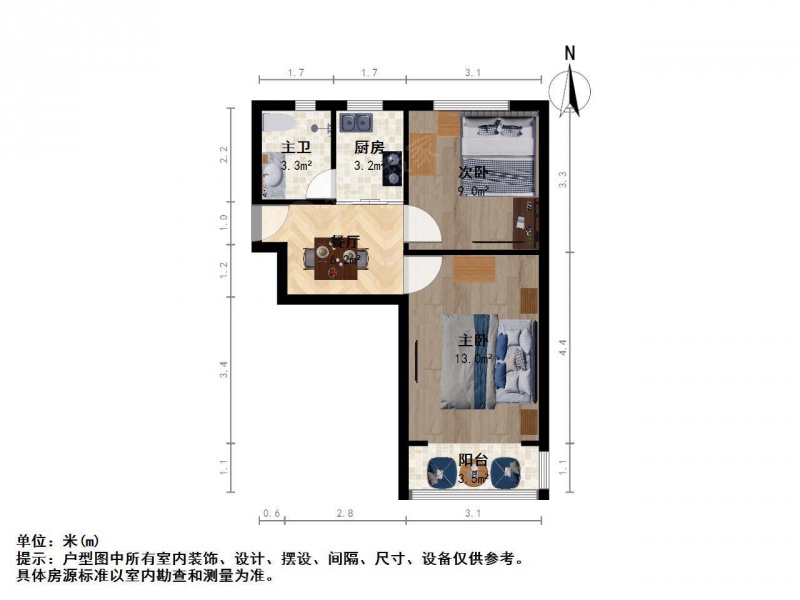 上海我爱我家彭浦 · 汾西路400弄 · 2室 · 1厅第10张图