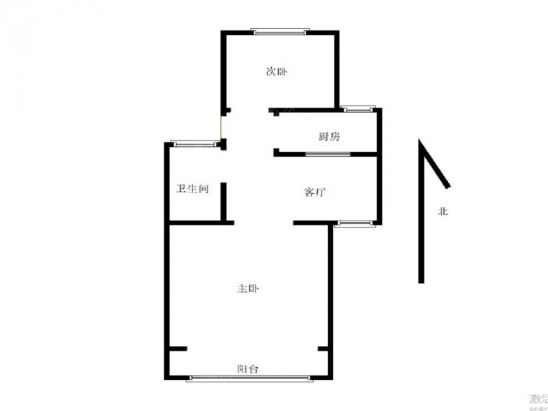 卫岗 · 铁匠营1号 · 2室 · 1厅