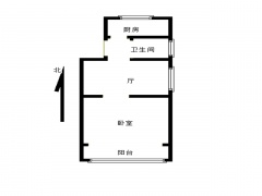 南京我爱我家万达广场 · 今日家园-丹桂居 · 1室 · 1厅