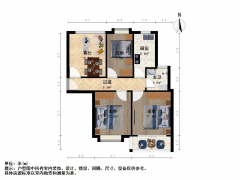 南京我爱我家银城东苑 · 康定里 · 3室 · 1厅