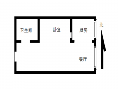 南京我爱我家浦口区明发滨江江畔明珠广场1室1厅