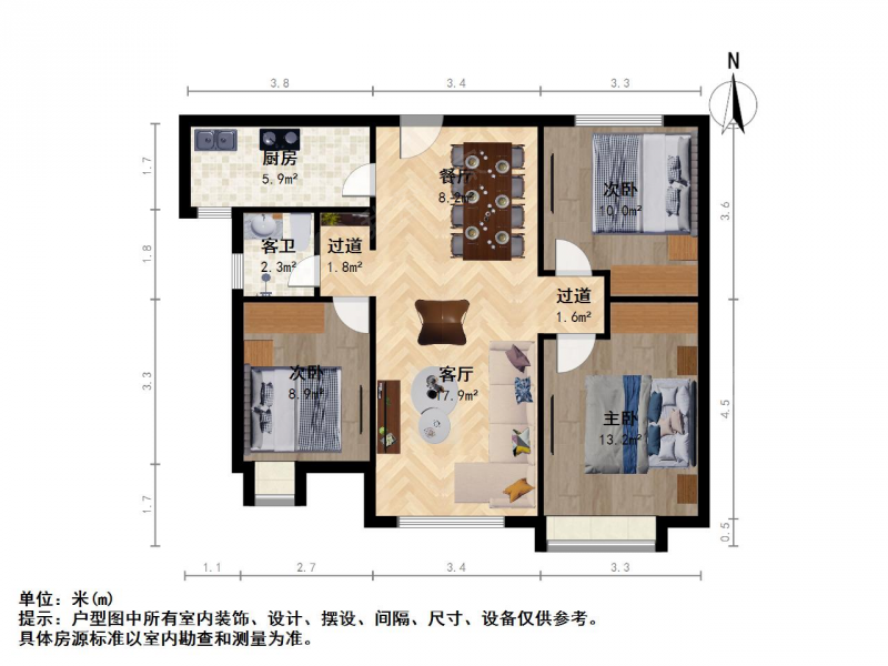仙林湖 · 万达茂御湖仕家三期 · 3室 · 2厅二手房