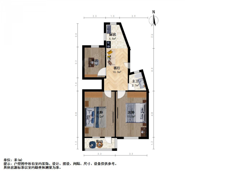 南京我爱我家能仁里 雨花新村二村 三室一厅 楼层好 有电梯第11张图