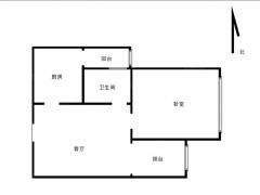 南京我爱我家凤凰西街 · 凤凰熙岸四期 · 1室 · 1厅