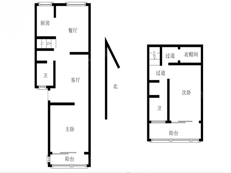 南京我爱我家悦达新寓二室二厅建邺区奥体新城万达旁看房配合南北户型第15张图