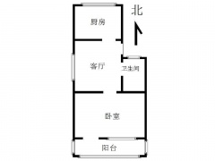 南京我爱我家大明路南部新城秦虹岗虹苑单室套