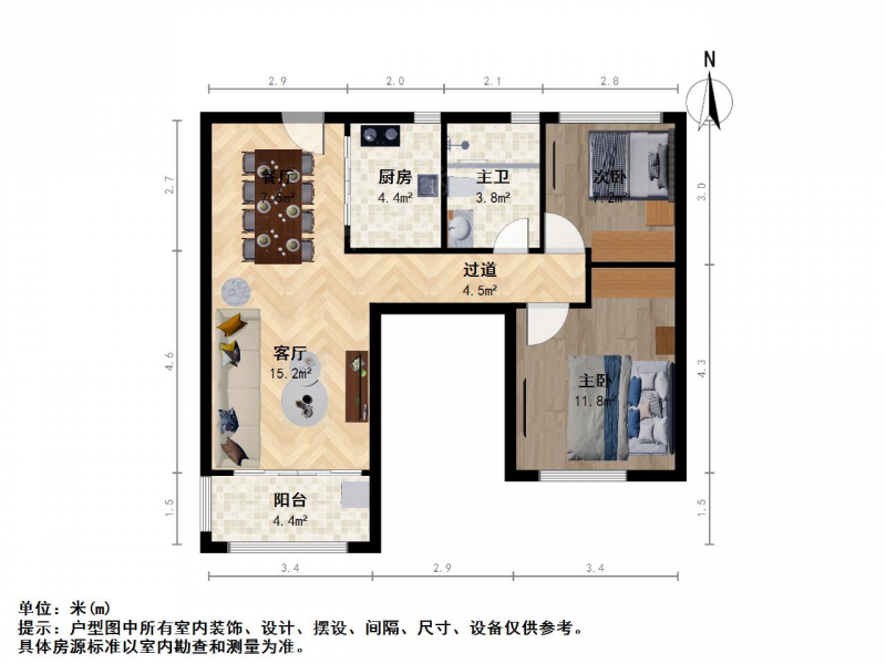 苏州我爱我家售售！柠檬花园旁 水语金成花园 装修3室 不靠高铁 不靠高架第14张图