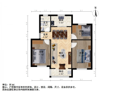 苏州我爱我家新浒中户，全天采光，价格好谈，南北通透，送车库