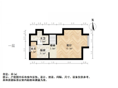 南京我爱我家大明路 · 复地宴南都公寓 · 2室 · 1厅